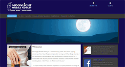 Desktop Screenshot of moonlightnotary.com